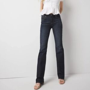 White House Black Market WHBM Boot Cut Flare Jeans 6 28